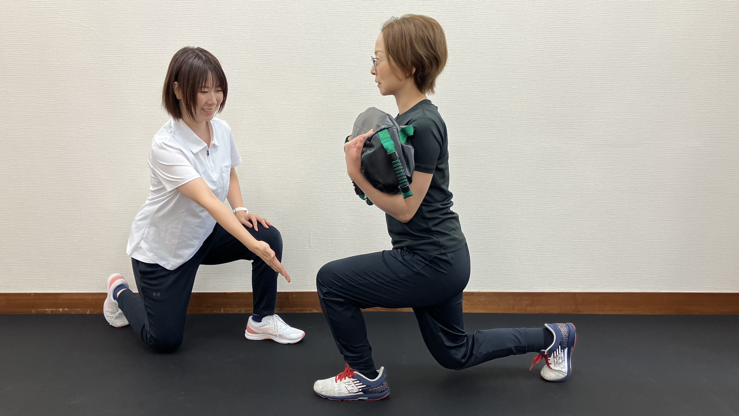 トレーニング　ランジ